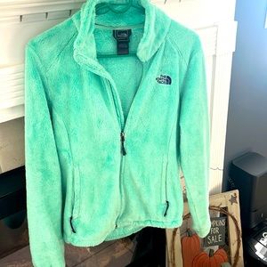 Ladies mint green northface